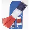 Pochette 3 pavillons 50 X 60 cm pavillon national N et C
