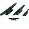 Taquet nylon Noir Longueur 140mm Entraxe 35mm Diamètre vis 6mm