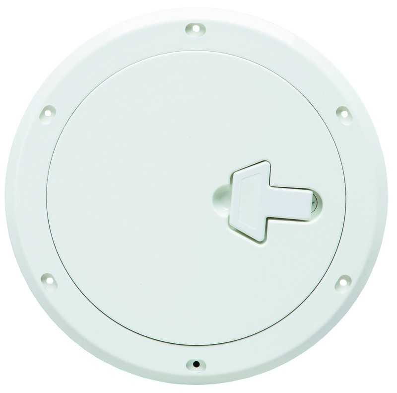 Trappe inspection diamètre extérieur 315mm intérieur 230 mm en ABS blanc