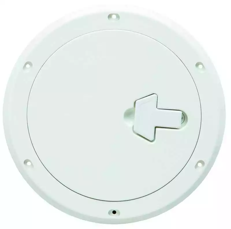 Trappe inspection diamètre extérieur 315mm intérieur 230 mm en ABS blanc