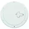 Trappe inspection diamètre extérieur 315mm intérieur 230 mm en ABS blanc