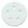 Trappe de visite FLUSHDECK diamètre 210mm en ABS blanc