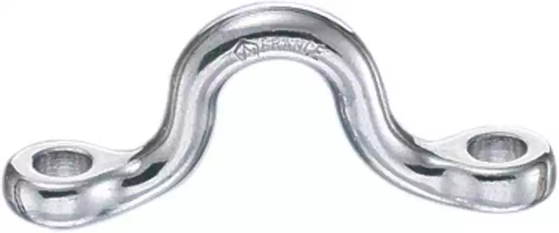 Etrier Pontet forgé inox Largeur passage 16mm Hauteur passage 21mm 
