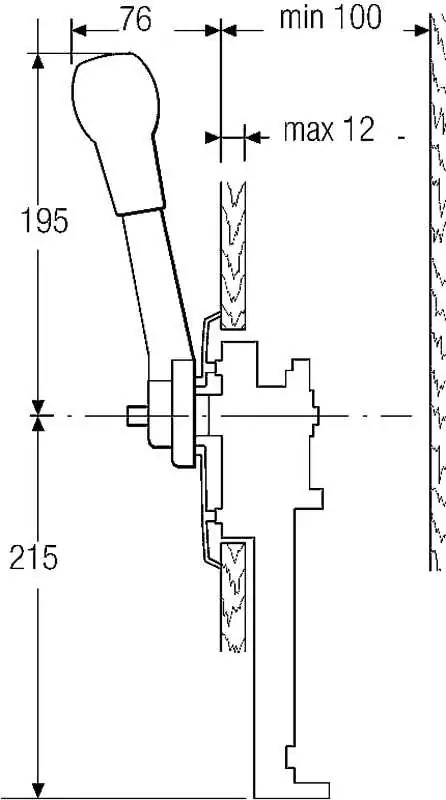 Boîtier TFX 700SM Mono-levier Bi-fonction avec débrayage boîtier standard 700SM pour vedette