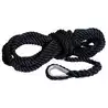 2 Bosses d'amarrage avec cosse INOX noir D12X7M