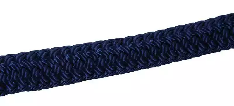 Cordage double tresse Bobine 100M BLEU Diamètre 20mm 16 fuseaux