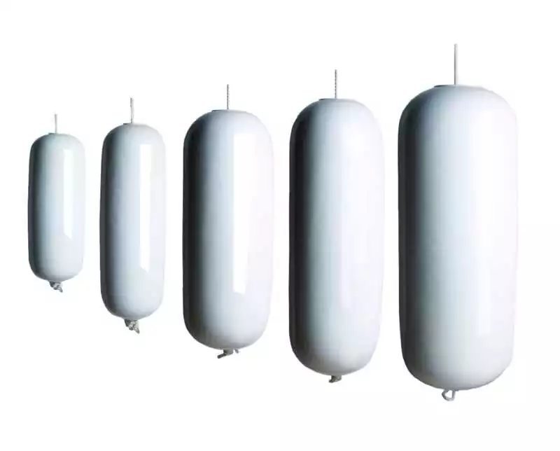 Pare-battage cordage traversant 30X80cm Blanc