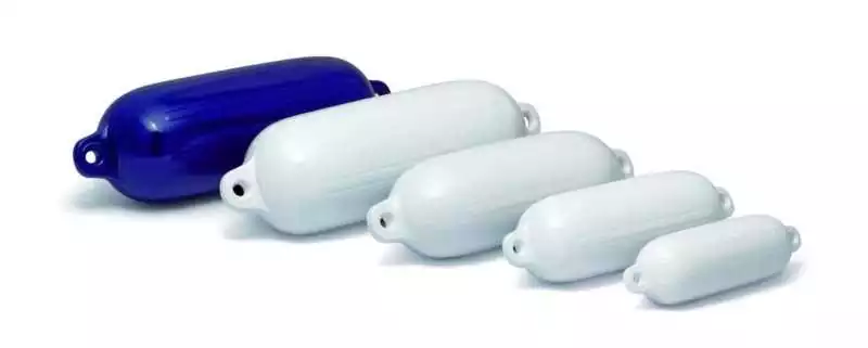 Pare-battage cylindrique Blanc Longueur 70cm Diamètre 21cm