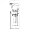 BOITIER BASE NOIR/CHROME Bi-fonction
