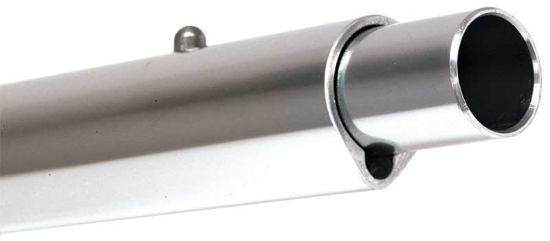 Manches télescopiques PERFECT POLE aluminium Longueur 91-183 cm