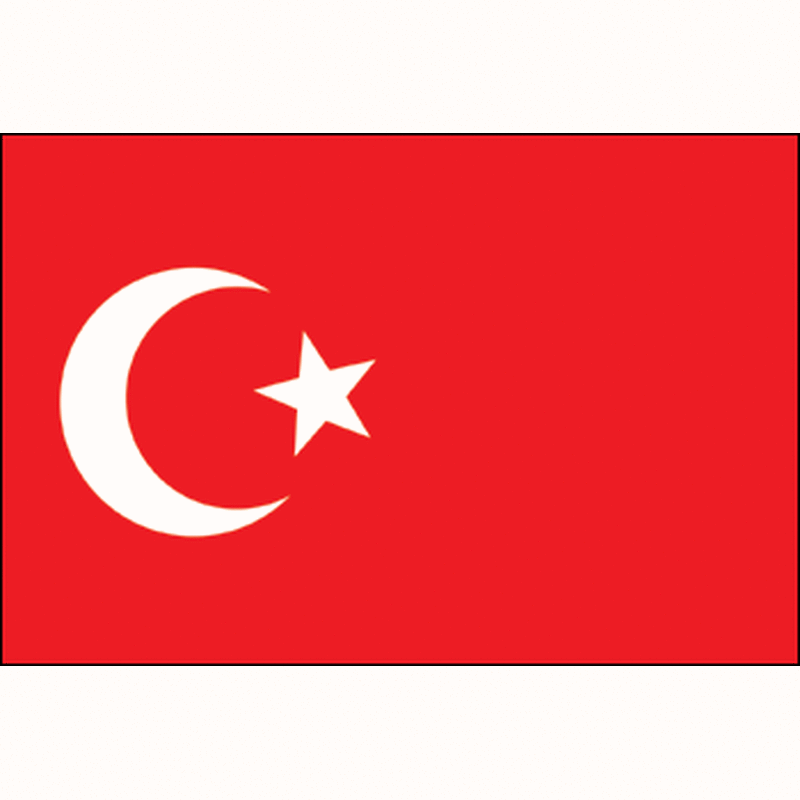 Pavillon Turquie 30 X 40 cm Pavillon Turquie 30 X 40 cm