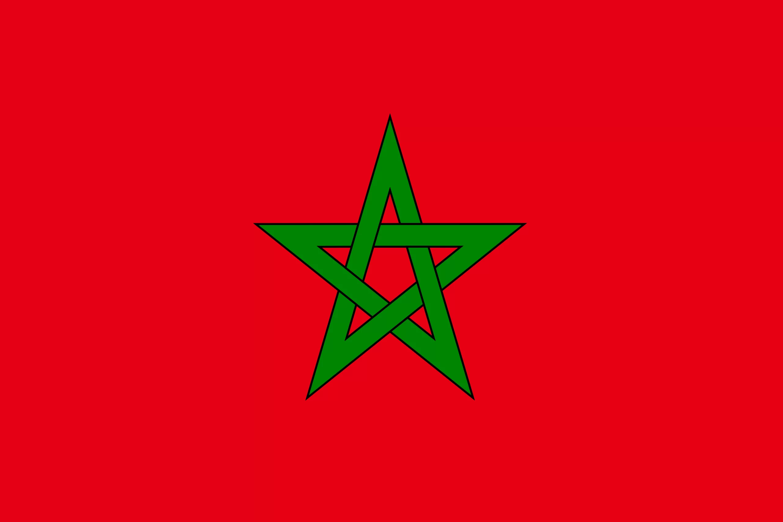 Pavillon Maroc 30 X 40 cm