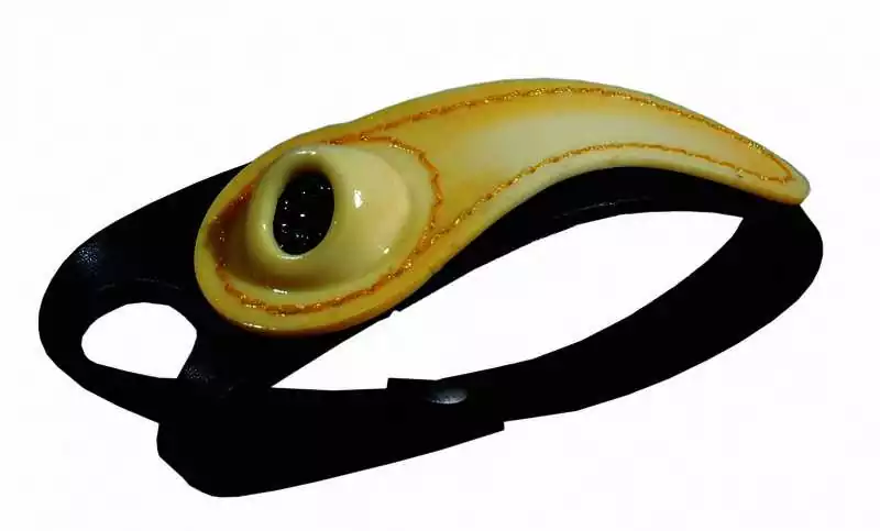 Paumelle en cuir pour droitier Paumelle en cuir pour droitier