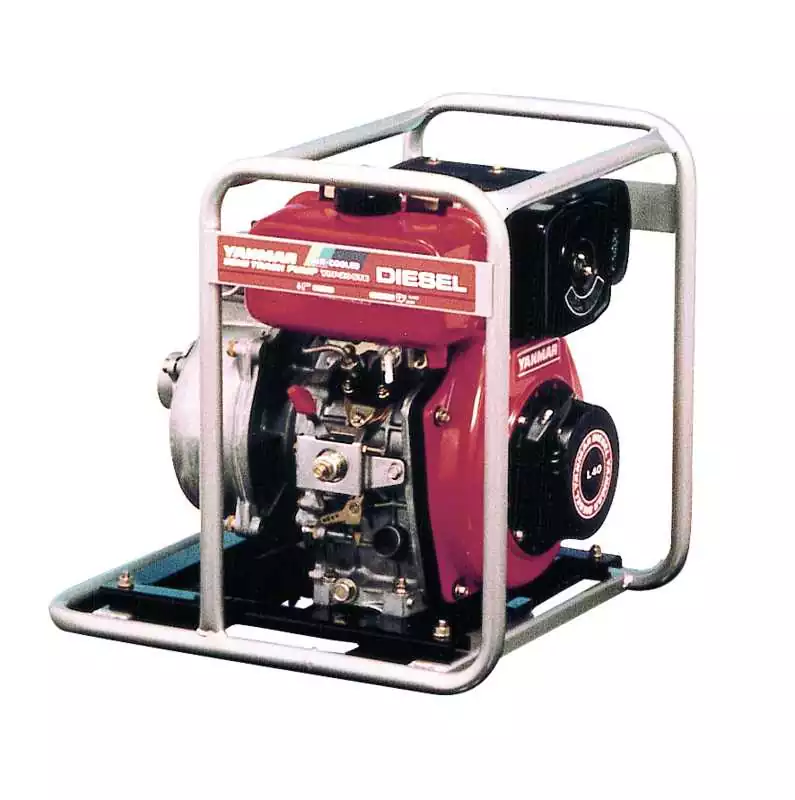 Motopompe diesel YANMAR Débit 1000 L/mn diamètre sortie 75 mm