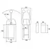 BOITIER TWIN-S. 2 LEVIERS 