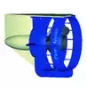 Protection hélice 13" BLEUE distance axe d'hélice 155/165 mm