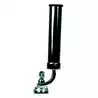 Porte canne articulé en bronze chromé et inox