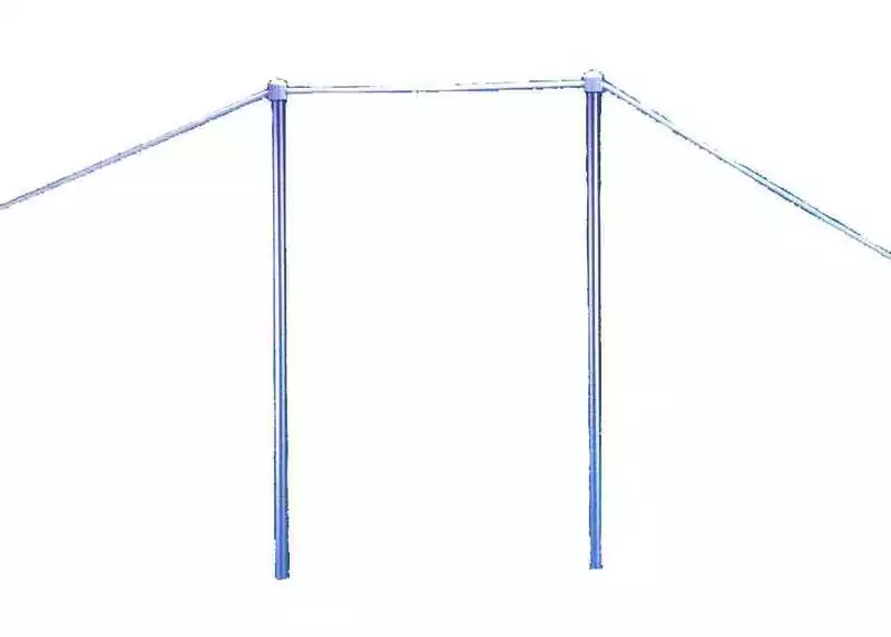 Passerelle fixe aluminium antidérapant légère 2m Largeur 37 cm avec roues