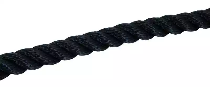 Cordage 3 torons Bobine 100M NOIR Diamètre 28mm