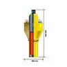 Man Over Board IKAROS MK IV – Signal homme à la mer fumigène & lumineux – Certifié SOLAS 74/96