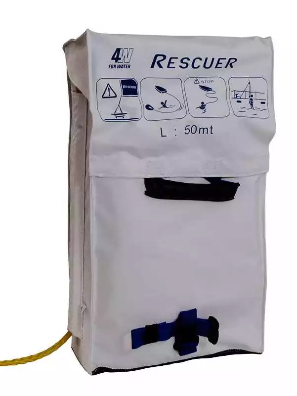 RESCUER SYSTEME récupérateur homme à la mer avec 50m de cordage flottant