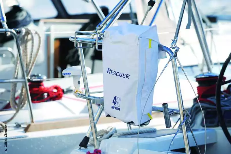 RESCUER SYSTEME récupérateur homme à la mer avec 50m de cordage flottant