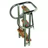 Echelle inox bois 4 marches pour plateforme