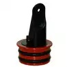Bouchon à siphon Diamètre 50mm en nylon avec bague caoutchouc