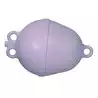 Bouée poire Blanche Diamètre 250mm Longueur 390 mm