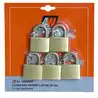 5 Cadenas marin en laiton longueur 40mm diamètre anse 6mm