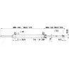 Vérin VHM 28ST HB DT pour moteur VOLVO jusqu’à 175 CV sans direction assistée