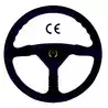 Volant en PVC noir résistant aux UV diam 343 mm