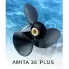 Hélice SOLAS 135cv et plus 3 pâles 15,5X13 R Honda Mercury échappement par hélice 15 cannelures
