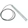 Anode à pendre Aluminium 500 X 35mm Livrée avec câble 3m