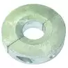 Anode collier d'arbre Zinc diamètre intérieur 19mm épaisseur 19mm
