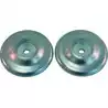 Anode gouvernail Zinc rosace diamètre extérieur 50mm la paire