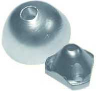 Anode zinc embout d'hélice repliable Flex-O-Fold diamètre 69.5mm