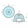Anode pour propulseurs BOW125/130/160