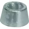 Anode zinc type 8 Vetus diamètre 80mm 1kg