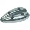 Anode zinc standard coeur 450 Grs