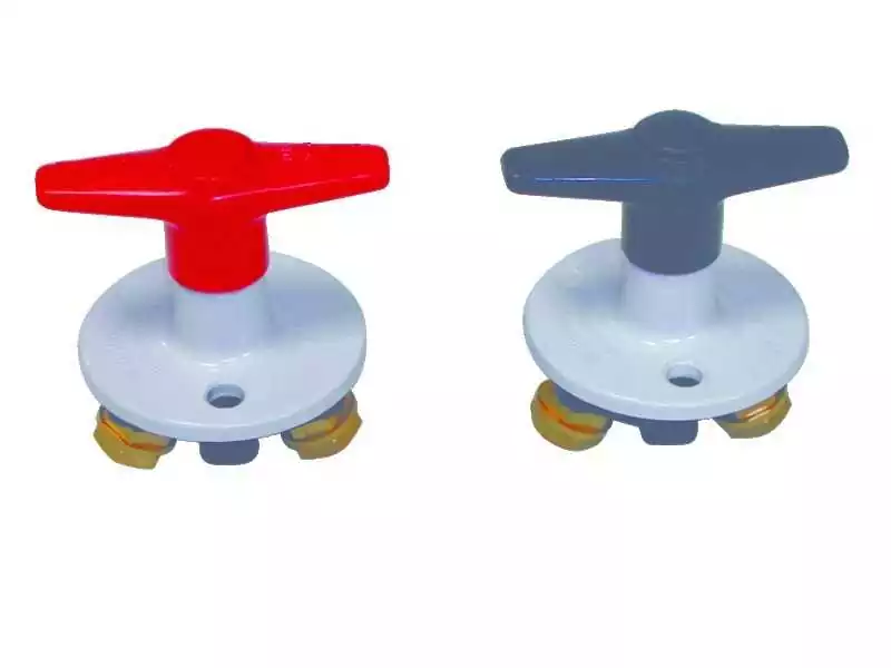 Coupe batterie Unipolaire rouge 150 A - 1000 A pendant 5' Poignée fixe