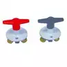 Coupe batterie Unipolaire rouge 150A - 1000A pendant 5' Poignée fixe