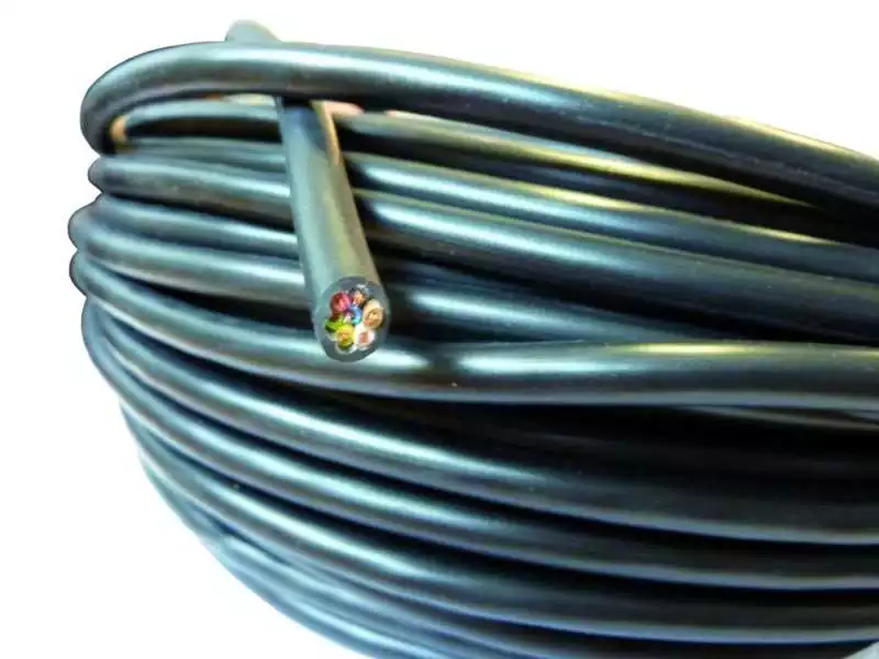 Câble électrique Profiplast CSA 7x1.5mm² Noir spécial remorque