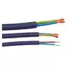 Câble électrique H07RNF 3X1,5mm2 Noir peut atteindre 1000V 25 à +60 degrés 