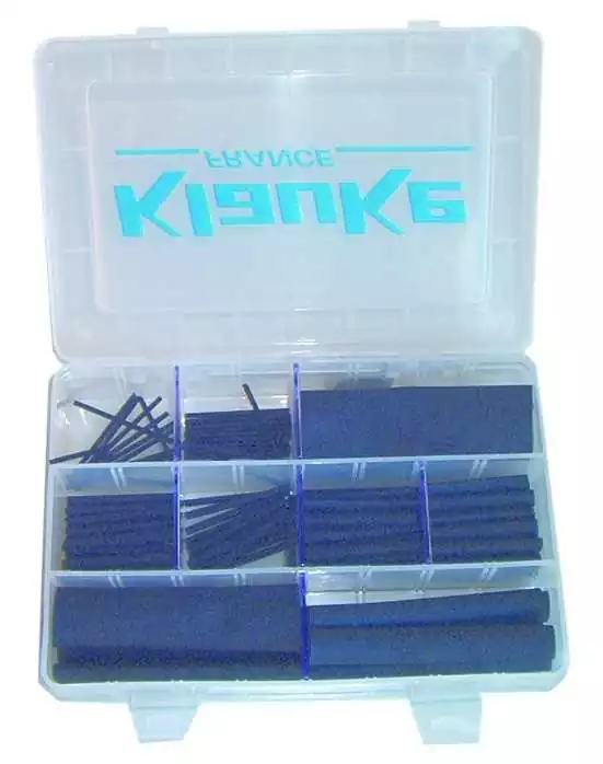 Coffret gaines thermo-rétractables noires diamètre rétreint de 1.2 à 19.1mm