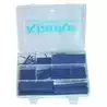 Coffret gaines thermo-rétractables noires diamètre rétreint de 1.2 à 19.1mm