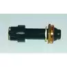 Poussoir étanche capuchon noir 30A diamètre 16 x 34 mm