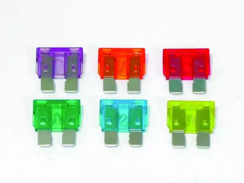 Fusible enfichable 3 Ampères Violet lot de 5