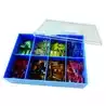 Coffret de 160 fusibles à languettes 20 pièces de 4A 5A 7.5A 10A 15A 20A 25A 30A
