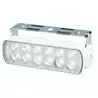 Projecteur à LED étanche boîtier blanc faisceau concentré 9 à 33V